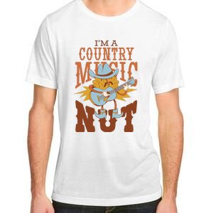 I'm A Country Music Nut Funny Adult ChromaSoft Performance T-Shirt