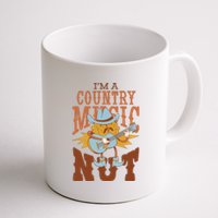 I'm A Country Music Nut Funny Coffee Mug