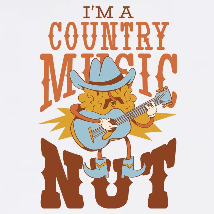 I'm A Country Music Nut Funny 11oz C Handle Ceramic Mug