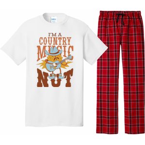 I'm A Country Music Nut Funny Pajama Set