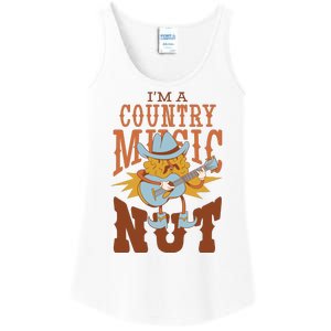 I'm A Country Music Nut Funny Ladies Essential Tank