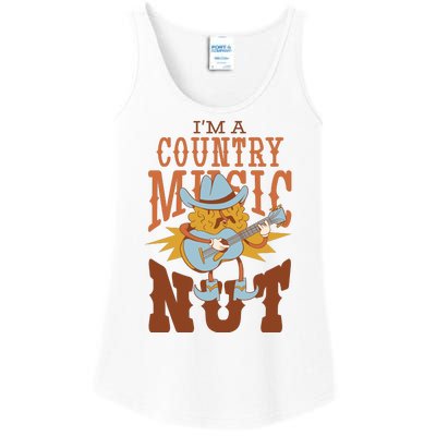 I'm A Country Music Nut Funny Ladies Essential Tank