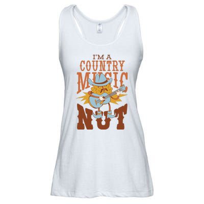 I'm A Country Music Nut Funny Ladies Essential Flowy Tank