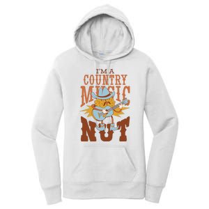 I'm A Country Music Nut Funny Women's Pullover Hoodie