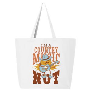 I'm A Country Music Nut Funny 25L Jumbo Tote