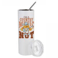 I'm A Country Music Nut Funny Stainless Steel Tumbler