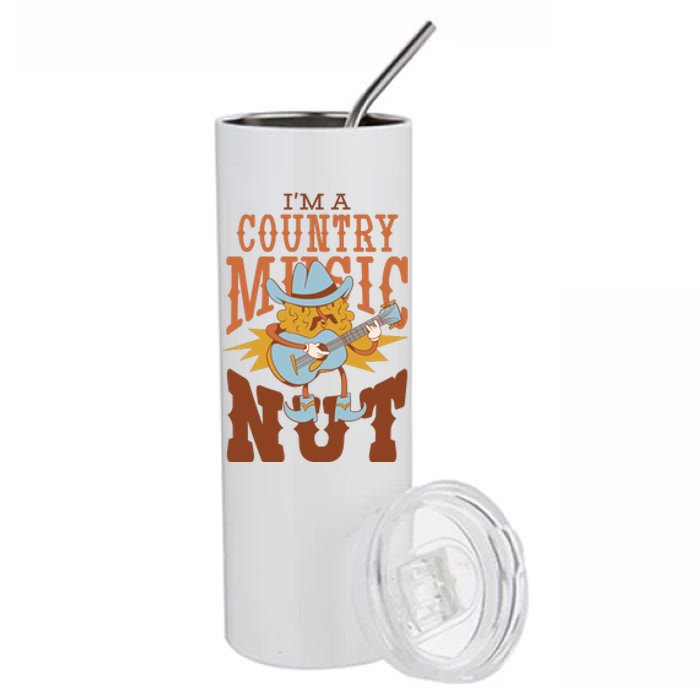 I'm A Country Music Nut Funny Stainless Steel Tumbler