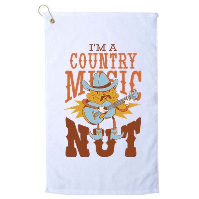 I'm A Country Music Nut Funny Golf Towel