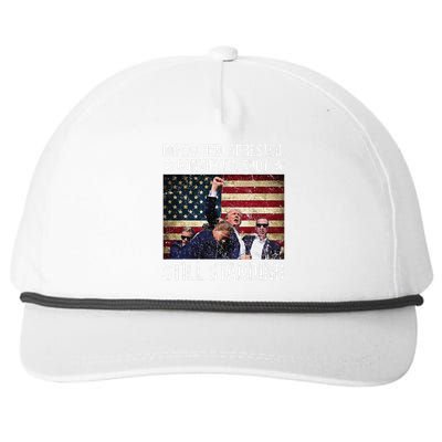 Impeached Arrested Convicted Shot Still Standing Snapback Five-Panel Rope Hat