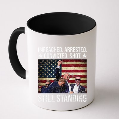 Impeached Arrested Convicted Shot Still Standing Mug