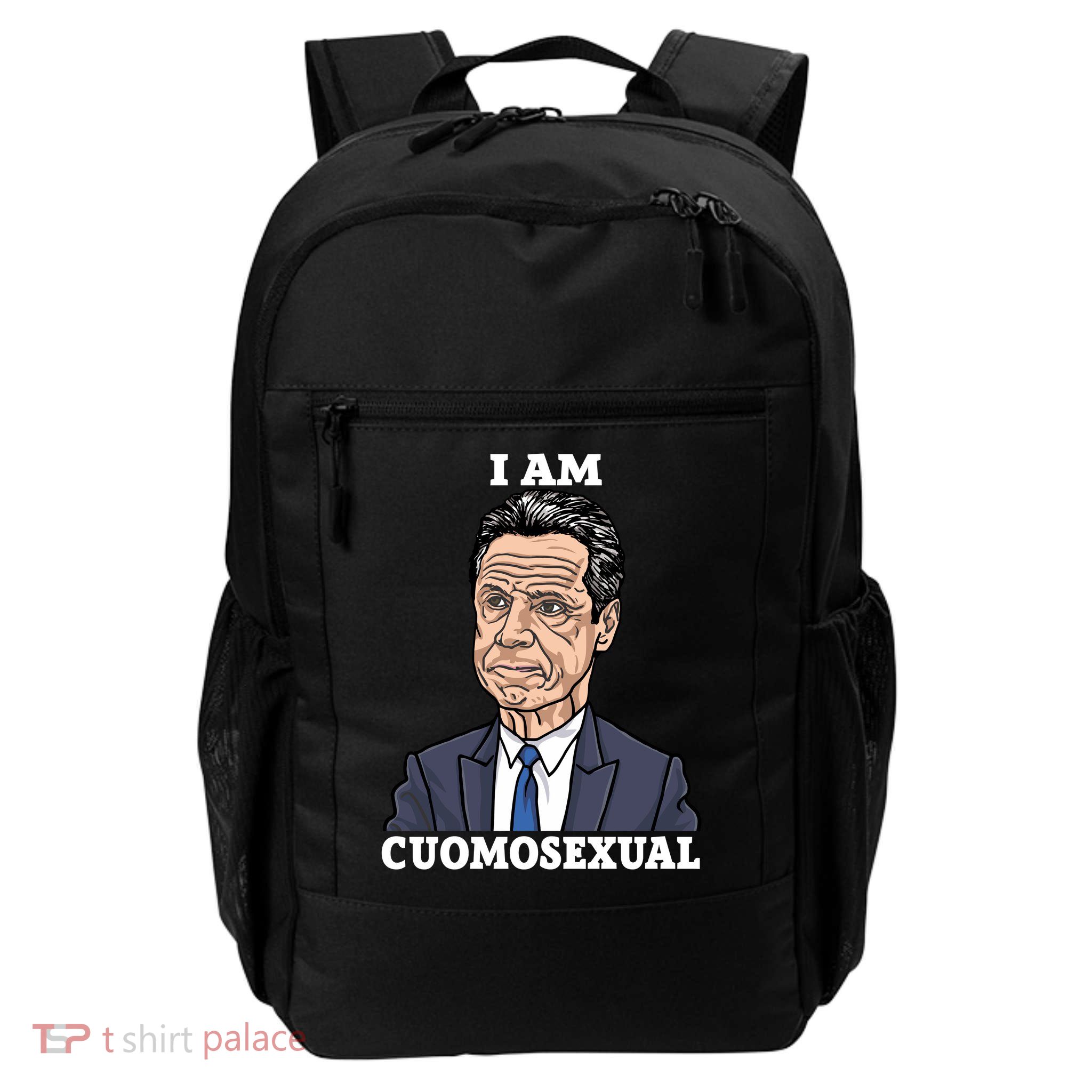 I Am Cumosexual Funny Anti Andrew Cuomo Backpack