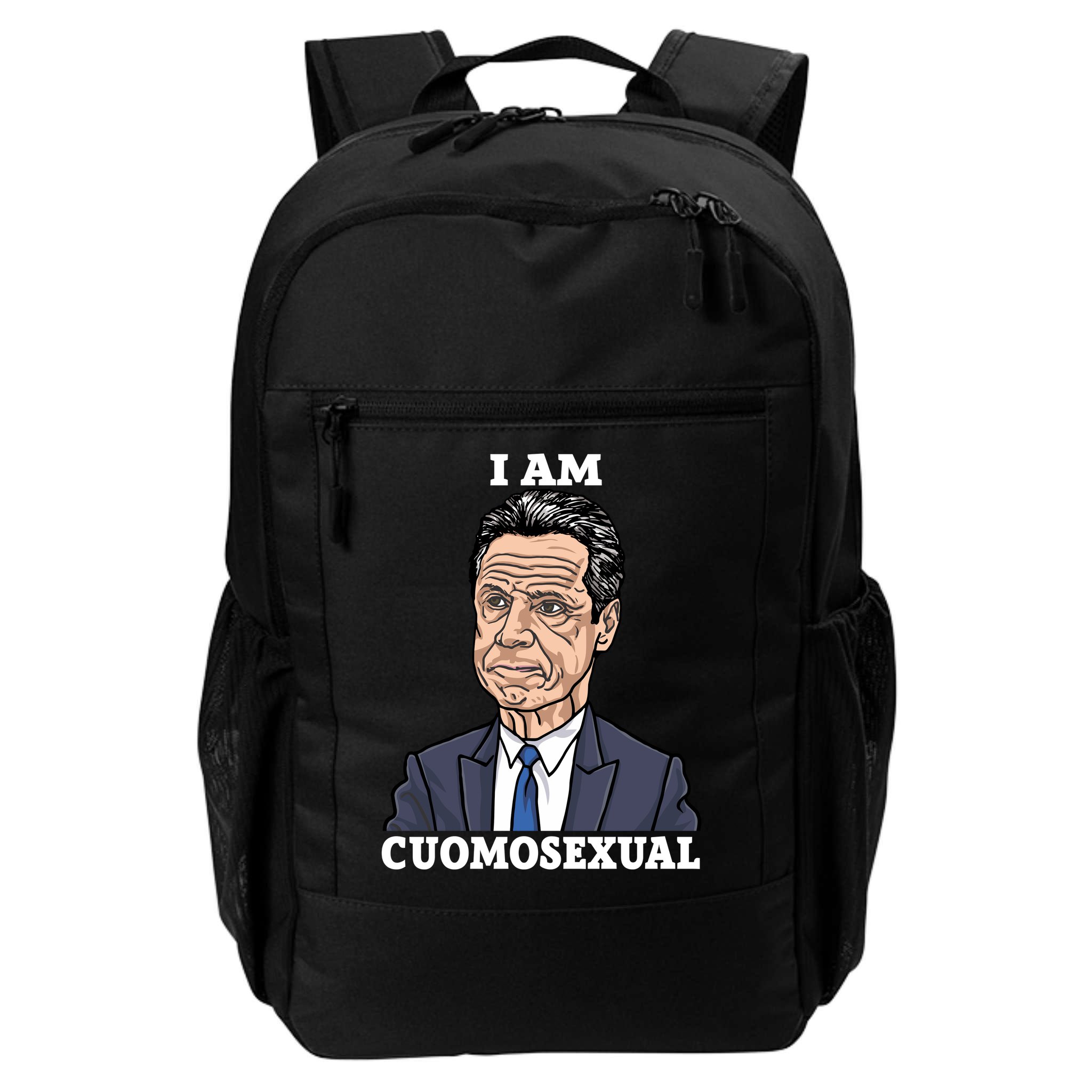 I Am Cumosexual Funny Anti Andrew Cuomo Backpack