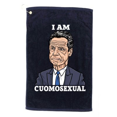 I Am Cumosexual Funny Anti Andrew Cuomo Golf Towel