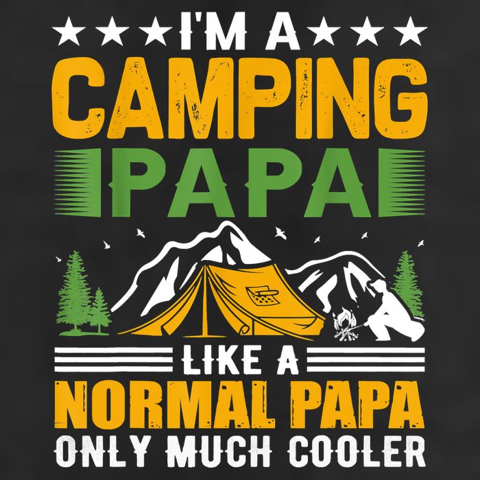 I´m A Camping Papa Like A Normal Papa Only Much Cooler Adult Drive Performance Visor