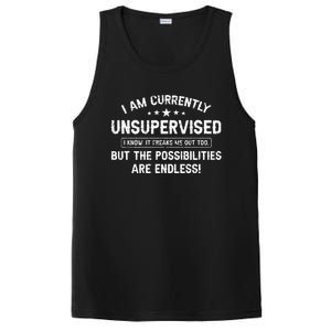 I Am Currently Unsupervised But Possibilities Are Endless PosiCharge Competitor Tank