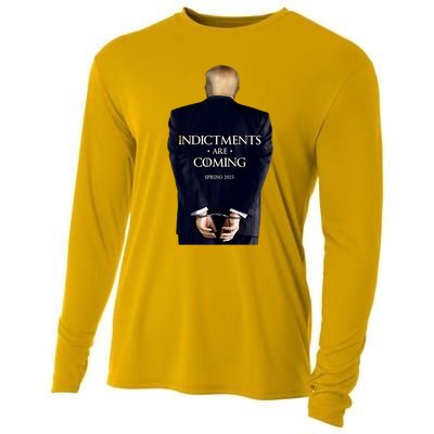 Indictments Are Coming Funny Trump Indicted Cooling Performance Long Sleeve Crew