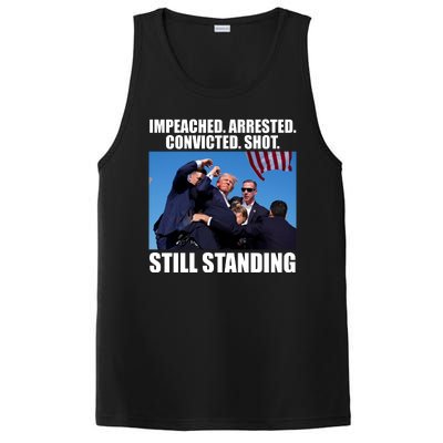 Impeached Arrested Convicted Shot Still Standing Donald Trump PosiCharge Competitor Tank