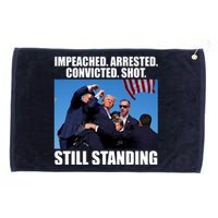 Impeached Arrested Convicted Shot Still Standing Donald Trump Grommeted Golf Towel