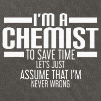 I'M A Chemist To Save Time Let'S Assume That I'M Never Wrong Cotton Canvas Backpack