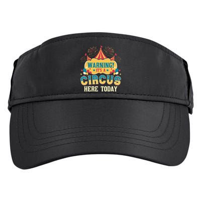 Its A Circus Here Today Circus Birthday Party Costume Adult Drive Performance Visor