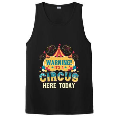 Its A Circus Here Today Circus Birthday Party Costume PosiCharge Competitor Tank