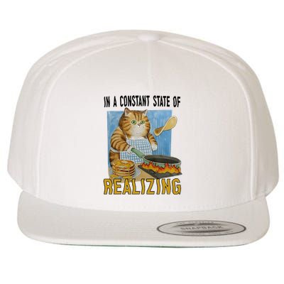 In A Constant State Of Realizing Wool Snapback Cap
