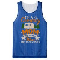 I'm A Camping Mom Like Normal Much Cooler Caravan Trailer Gift Mesh Reversible Basketball Jersey Tank