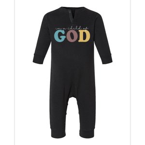 Im A Child Of God Christianity Infant Fleece One Piece