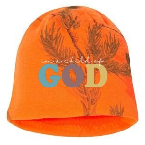 Im A Child Of God Christianity Kati - Camo Knit Beanie