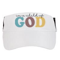 Im A Child Of God Christianity Adult Drive Performance Visor