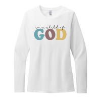 Im A Child Of God Christianity Womens CVC Long Sleeve Shirt