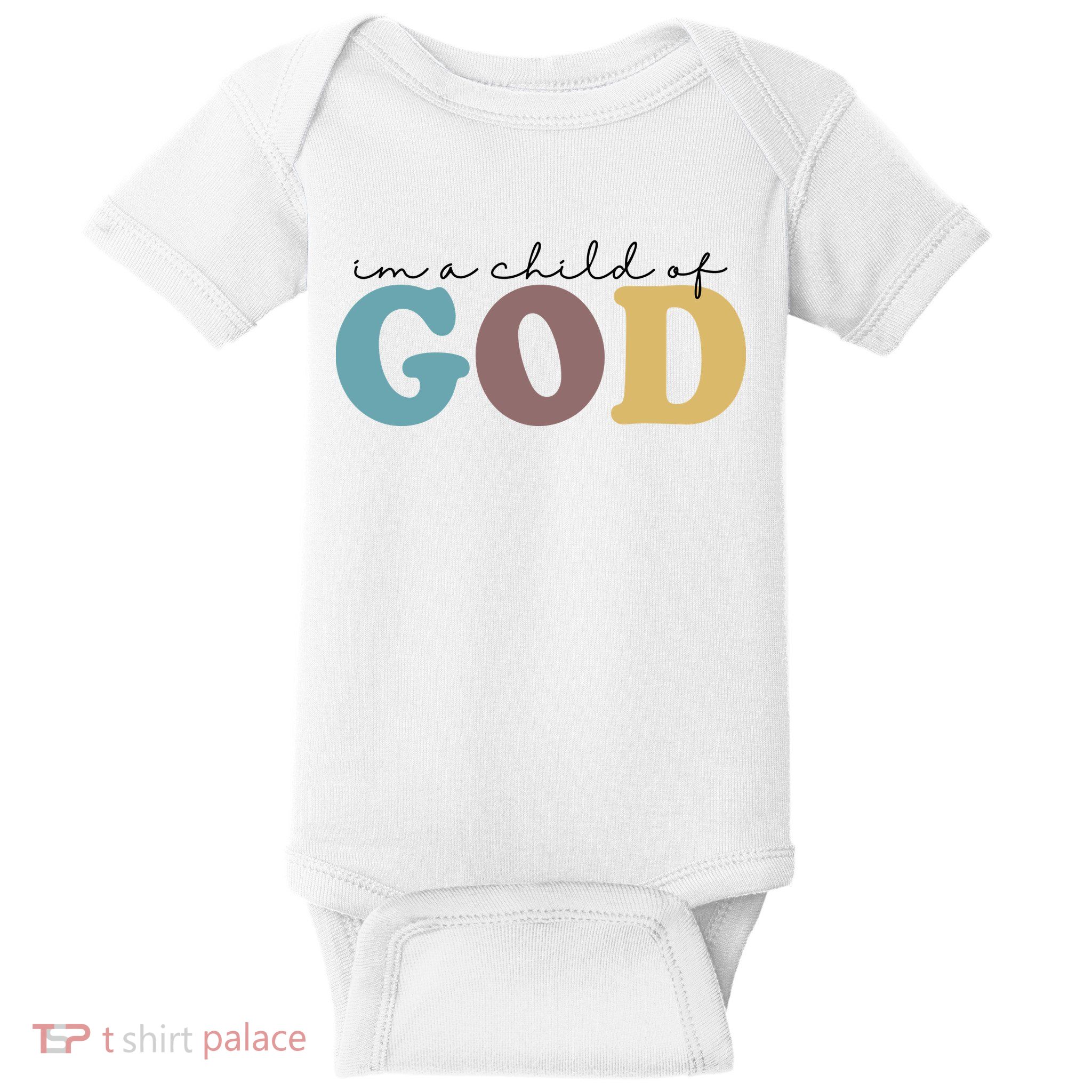 Im A Child Of God Christianity Baby Bodysuit