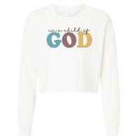 Im A Child Of God Christianity Cropped Pullover Crew