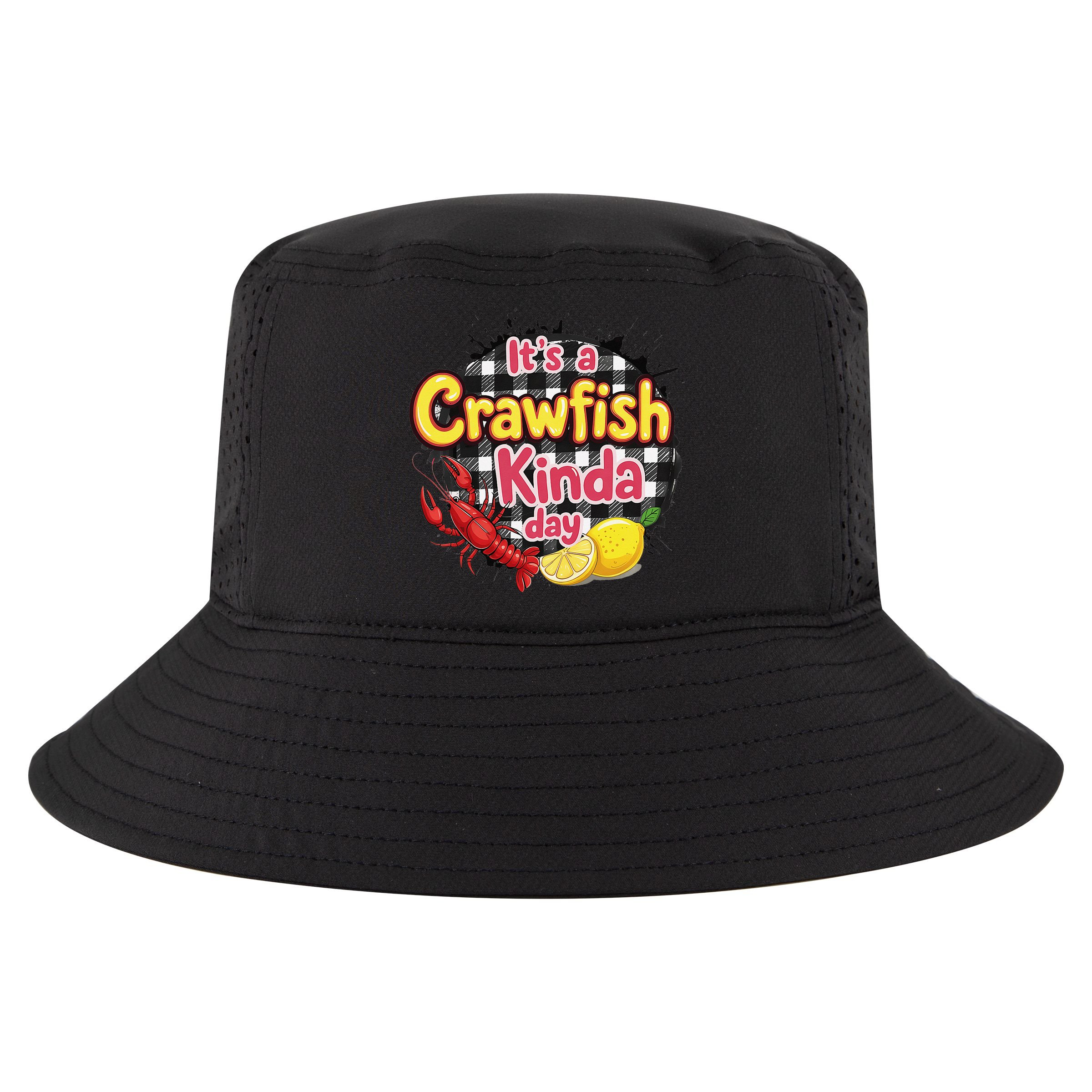 Its A CrawFish Kinda Day Crawfish Funny Louisiana Seafood Cool Comfort Performance Bucket Hat