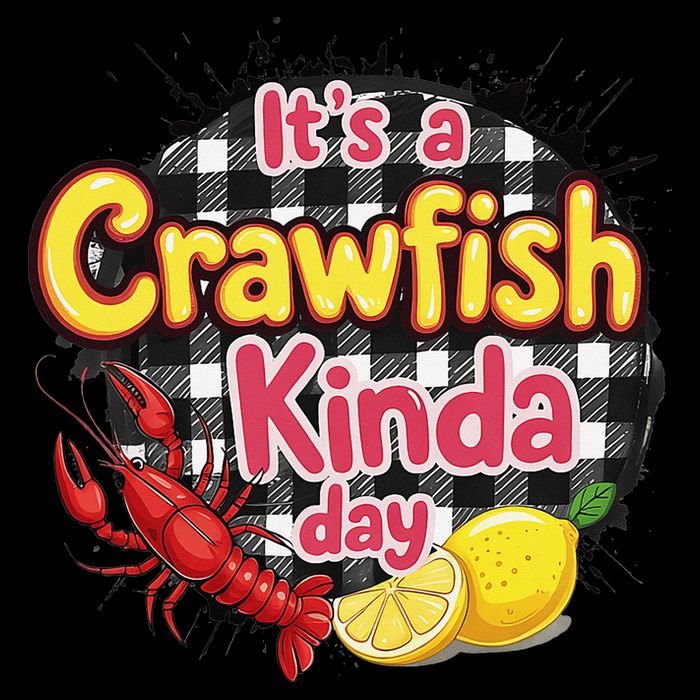 Its A CrawFish Kinda Day Crawfish Funny Louisiana Seafood Baby Bodysuit