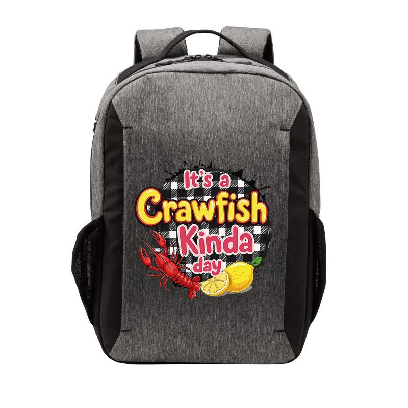 Its A CrawFish Kinda Day Crawfish Funny Louisiana Seafood Vector Backpack