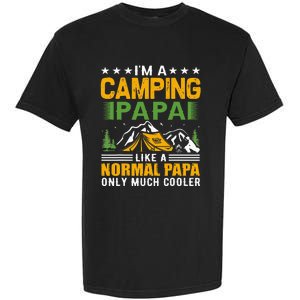 i´m a camping papa like a normal papa only much cooler Garment-Dyed Heavyweight T-Shirt