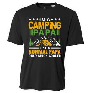 i´m a camping papa like a normal papa only much cooler Cooling Performance Crew T-Shirt