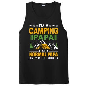 i´m a camping papa like a normal papa only much cooler PosiCharge Competitor Tank