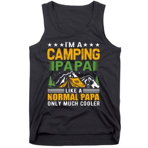 i´m a camping papa like a normal papa only much cooler Tank Top