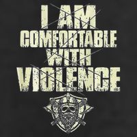 I Am Comfortable With Violence Cool Comfort Performance Bucket Hat