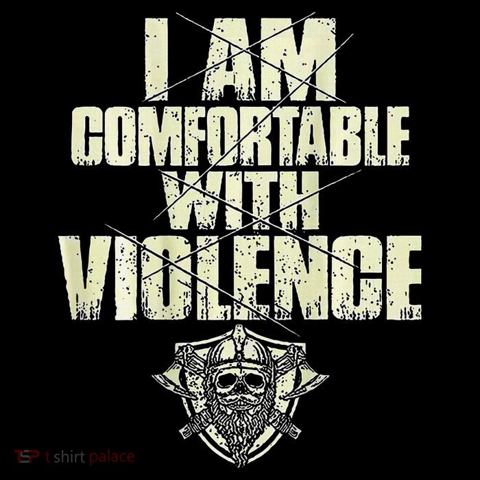 I Am Comfortable With Violence Flatbill Hat