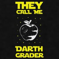 I Am Darth Grader Sci Fi Space Ladies PosiCharge Tri-Blend Wicking Tank