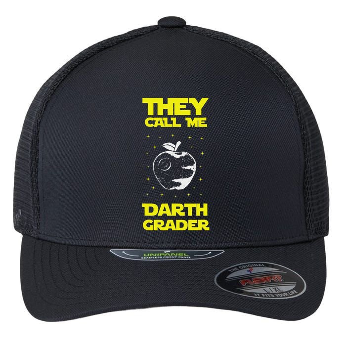 I Am Darth Grader Sci Fi Space Flexfit Unipanel Trucker Cap