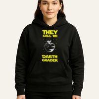 I Am Darth Grader Sci Fi Space Hoodie