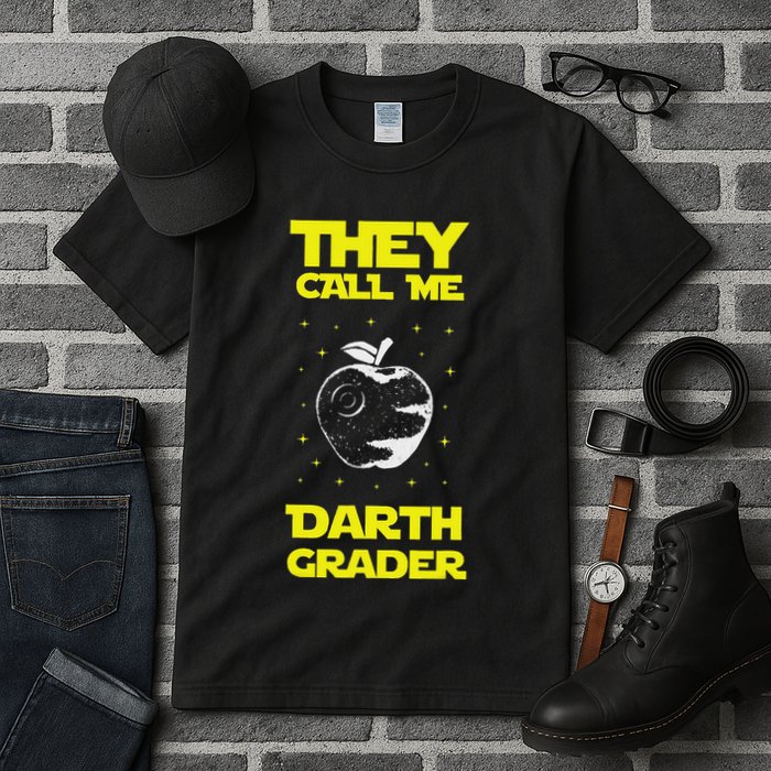 I Am Darth Grader Sci Fi Space Tall T-Shirt