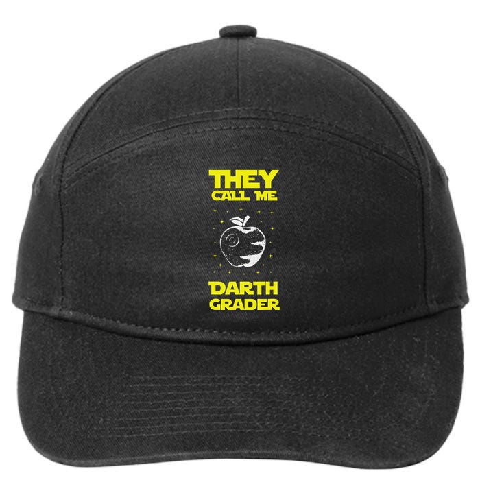 I Am Darth Grader Sci Fi Space 7-Panel Snapback Hat
