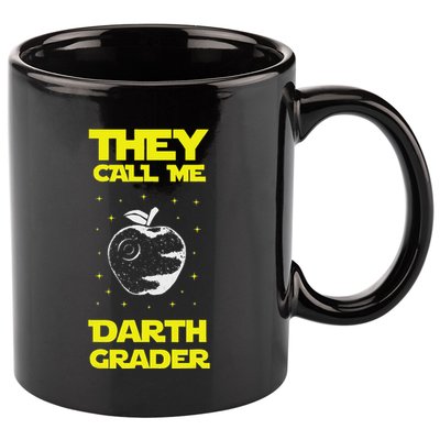 I Am Darth Grader Sci Fi Space 11oz C Handle Ceramic Mug