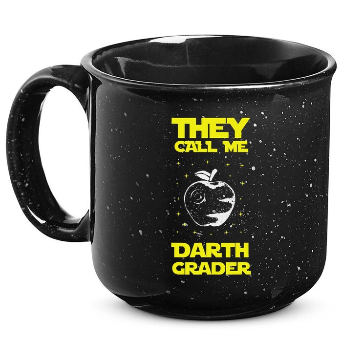 I Am Darth Grader Sci Fi Space 15oz Campfire Ceramic Mug