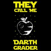I Am Darth Grader Sci Fi Space Drawstring Bag